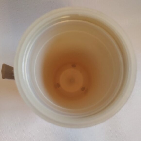 1970's Vintage Red Aladdin HY-LO Thermos Bottle # WM1060P Wide Mouth Quart - Picture 10 of 10